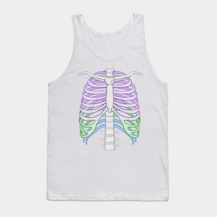 Colourful Ribcage Tank Top